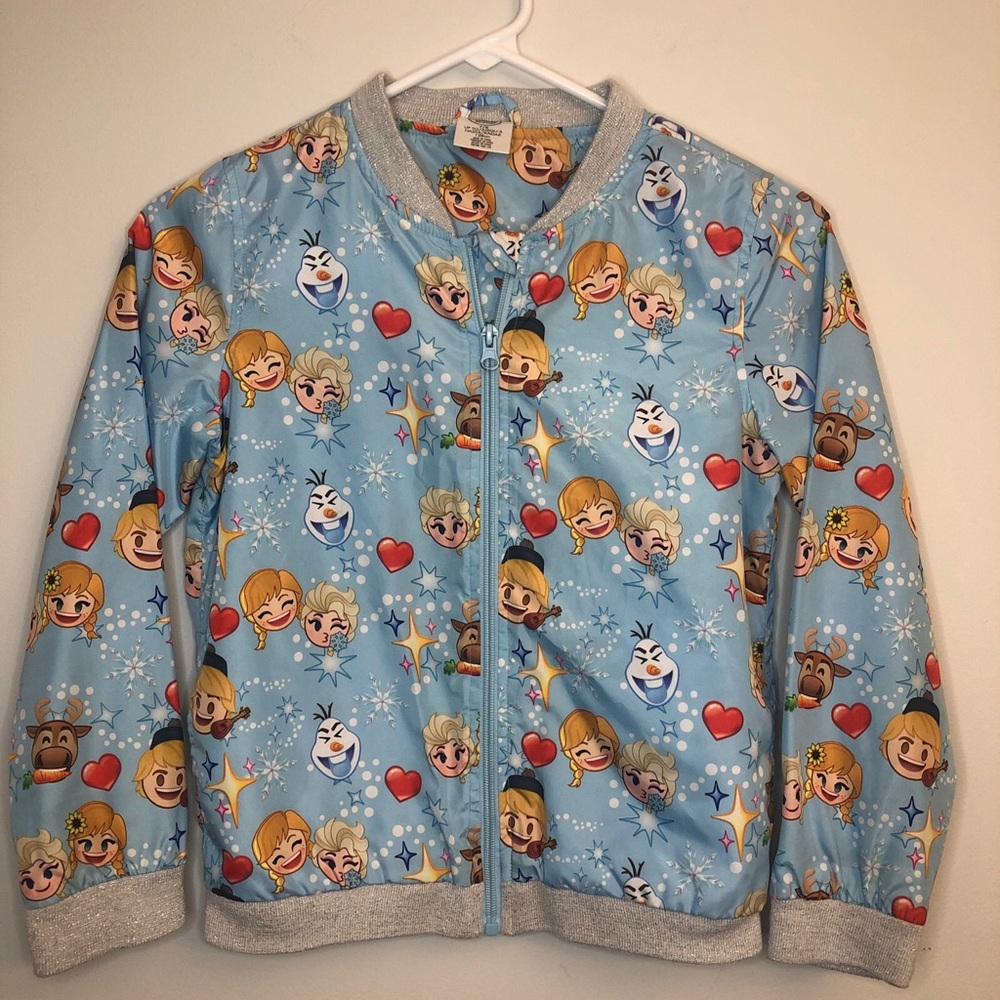 Disney Collection Frozen Light weight Jacket girls sz.7/8